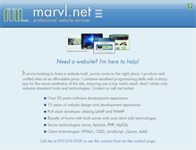 Tablet Screenshot of marvl.net